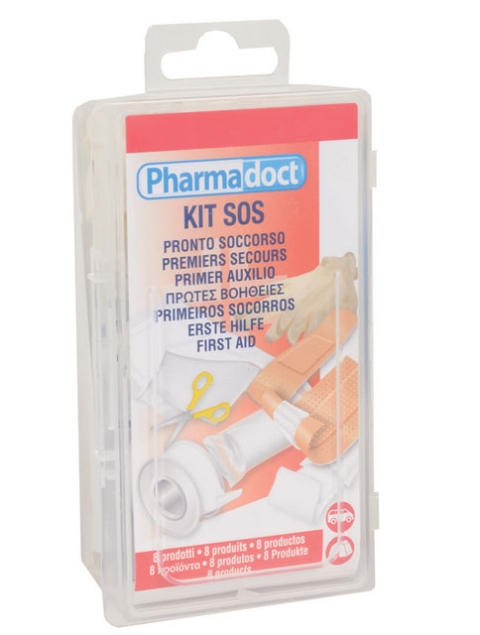 Kit Primeiros Socorros 8 Artigos - Pharmadoct